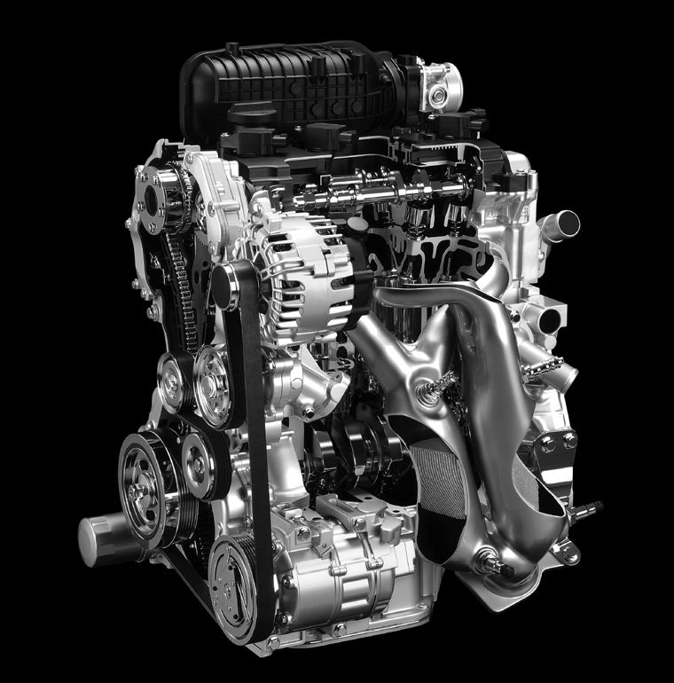 2009 Nissan Sentra SE-R 2.5L 4-cylinder Engine Picture