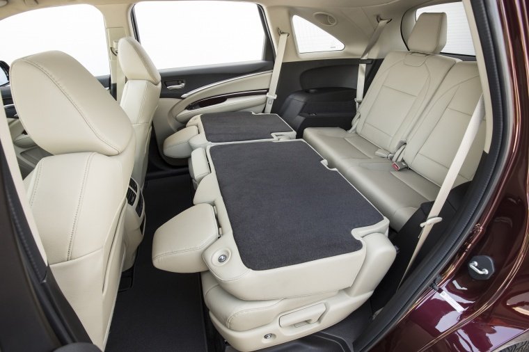 2015 Acura MDX Rear Seats Folded Picture