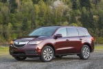 Picture of 2016 Acura MDX in Dark Cherry Pearl