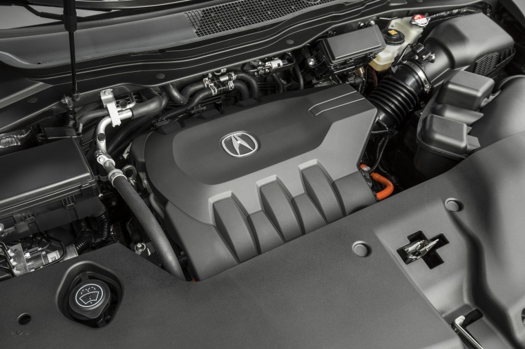 2017 Acura MDX Sport Hybrid 3.0-liter V6 Hybrid Engine Picture