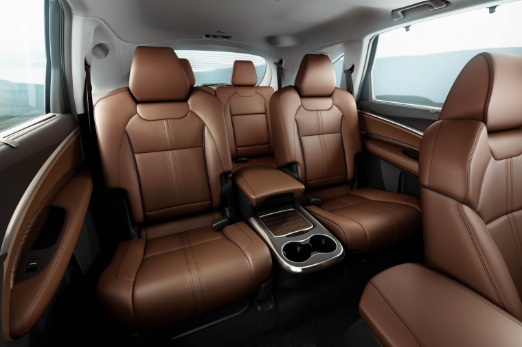 2017 Acura MDX Rear Seats Picture