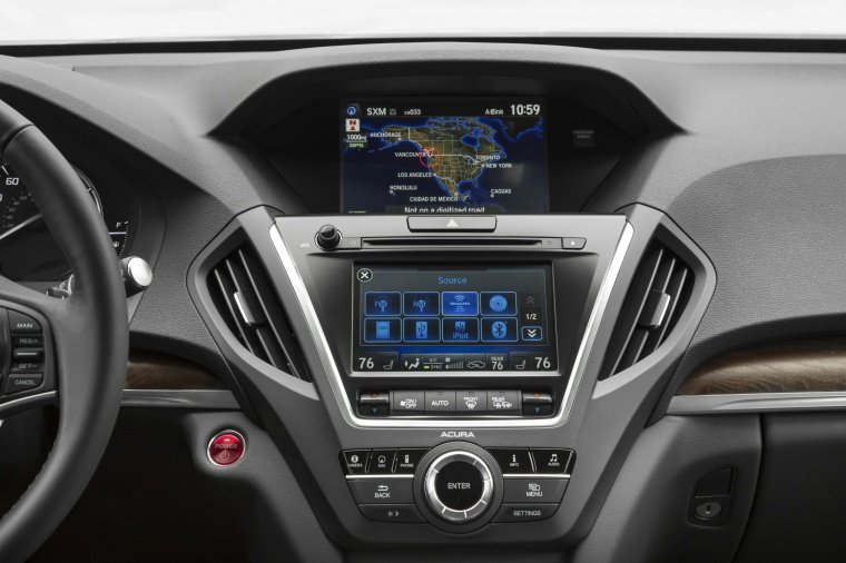 2018 Acura MDX Sport Hybrid Center Stack Picture