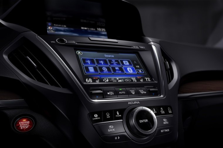 2018 Acura MDX Center Stack Picture