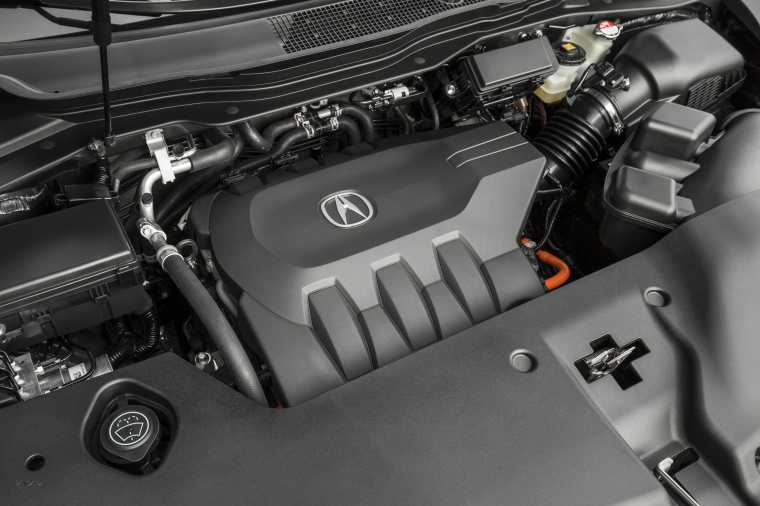 2019 Acura MDX Sport Hybrid 3.0-liter V6 Hybrid Engine Picture