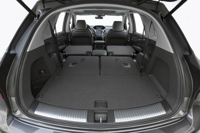 2019 Acura MDX Sport Hybrid Trunk with Second Row Seats Folded Picture