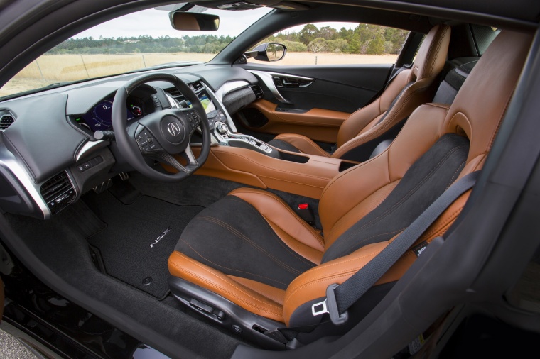 2017 Acura NSX Sport Hybrid SH-AWD Front Seats Picture