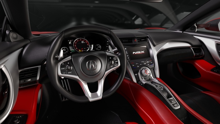 2017 Acura NSX Sport Hybrid SH-AWD Cockpit Picture