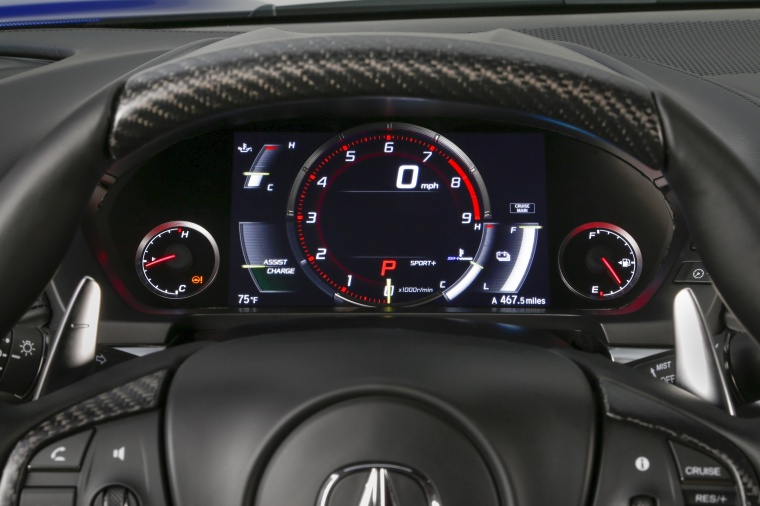 2018 Acura NSX Sport Hybrid SH-AWD Gauges Picture