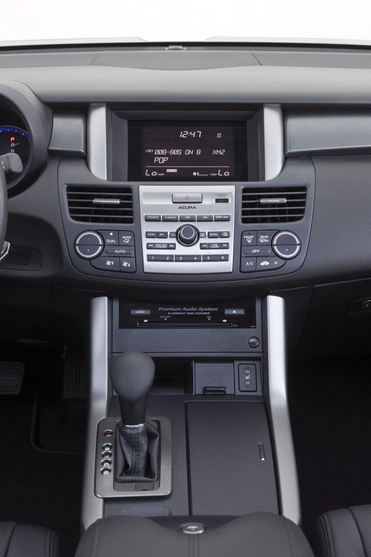 2012 Acura RDX Center Stack Picture