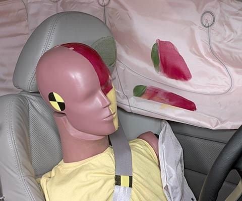 2012 Acura RDX IIHS Side Impact Crash Test Picture