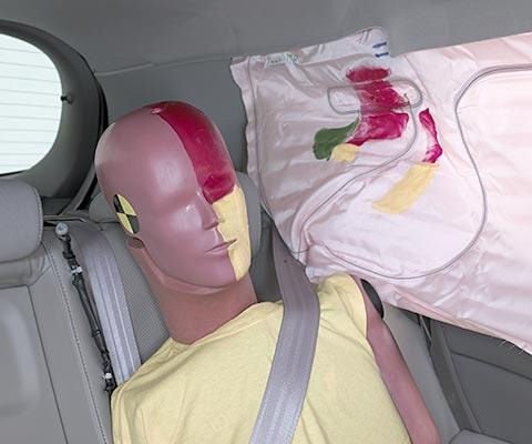 2012 Acura RDX IIHS Side Impact Crash Test Picture