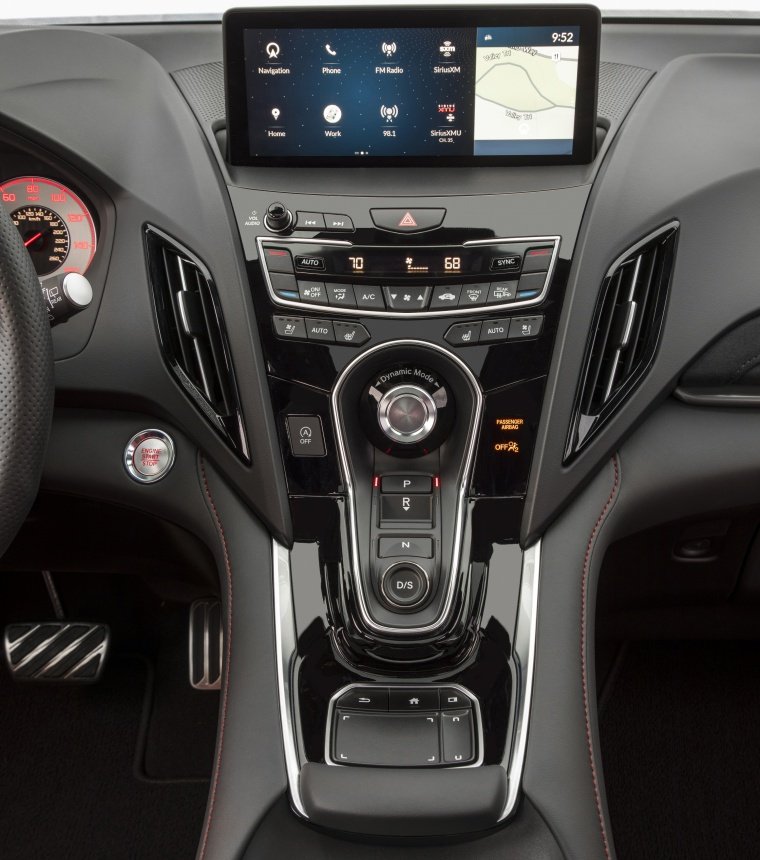 2019 Acura RDX A-Spec Package SH-AWD Center Stack Picture