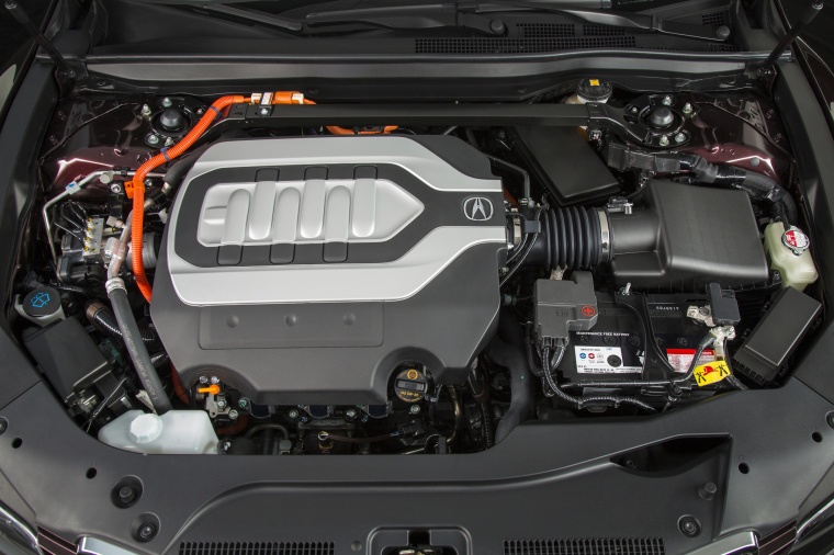 2014 Acura RLX Sport Hybrid 3.5-liter V6 Hybrid Engine Picture