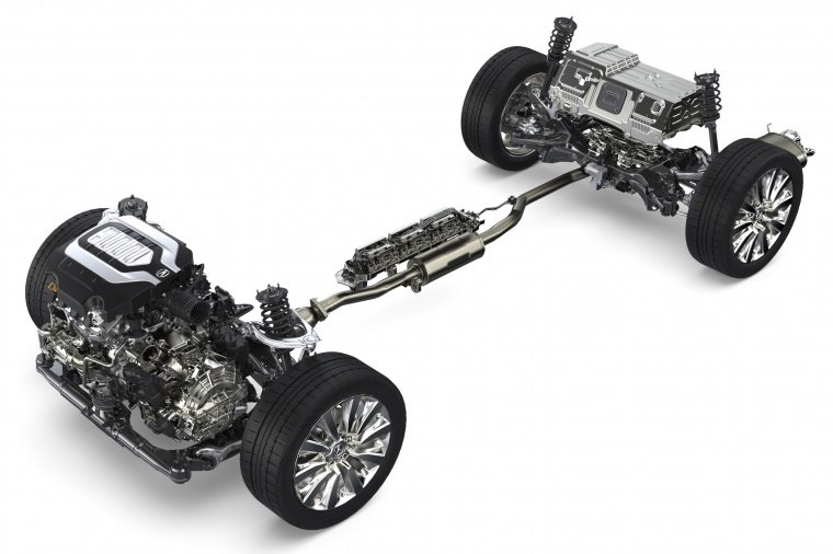 2016 Acura RLX Sport Hybrid Drivetrain Picture