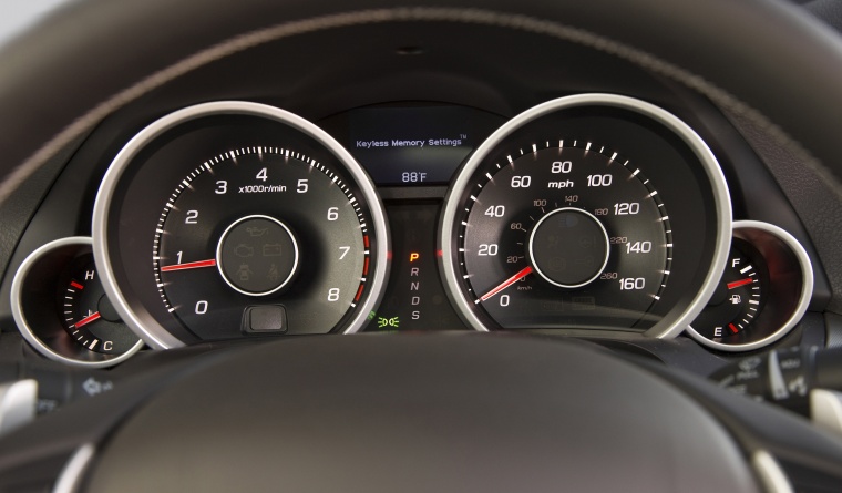 2011 Acura TL SH-AWD Gauges Picture