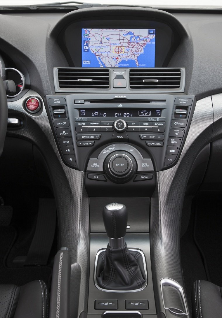 2013 Acura TL SH-AWD Center Stack Picture