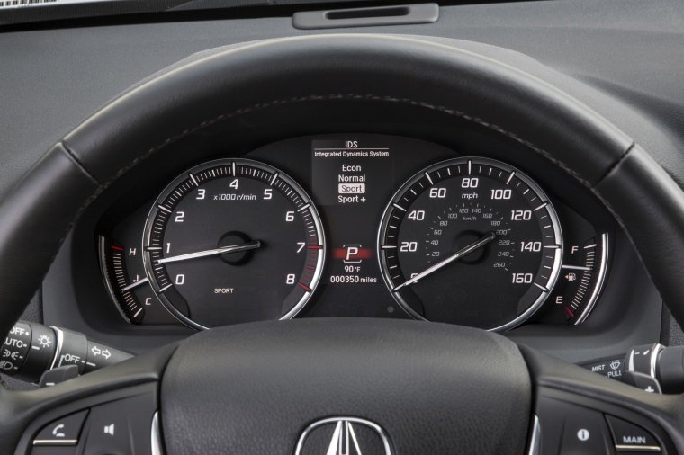 2015 Acura TLX V6 SH-AWD Gauges Picture