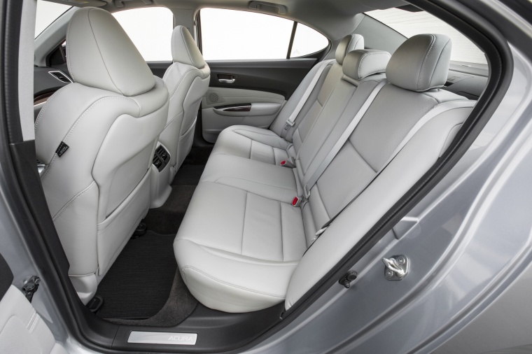 2016 Acura TLX V6 SH-AWD Rear Seats Picture