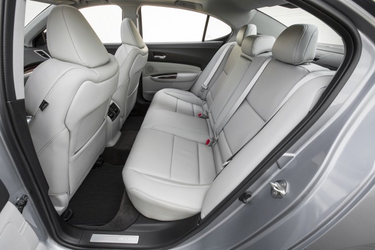 2017 Acura TLX V6 SH-AWD Rear Seats Picture