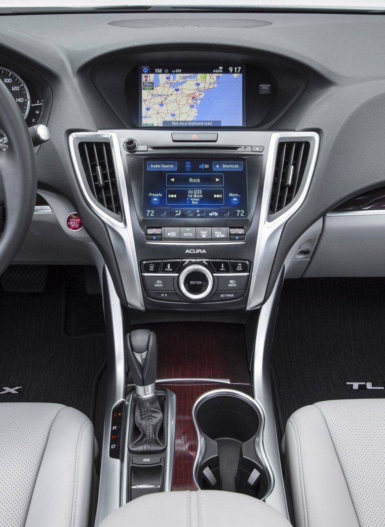 2017 Acura TLX V6 SH-AWD Center Stack Picture