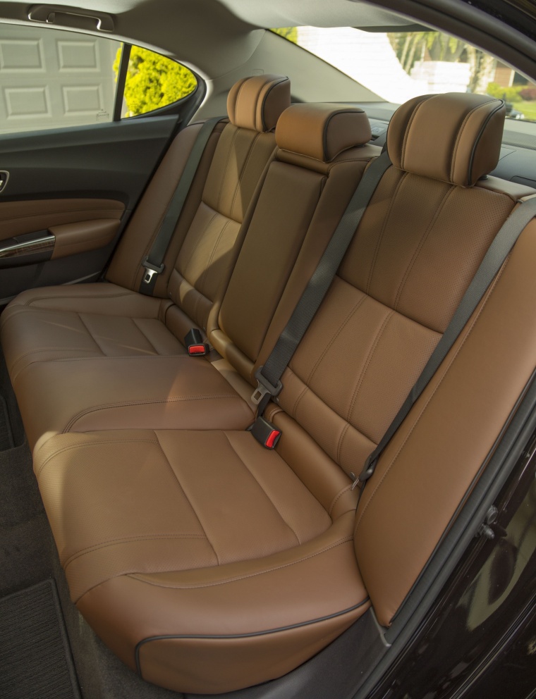 2018 Acura TLX Sedan Rear Seats Picture