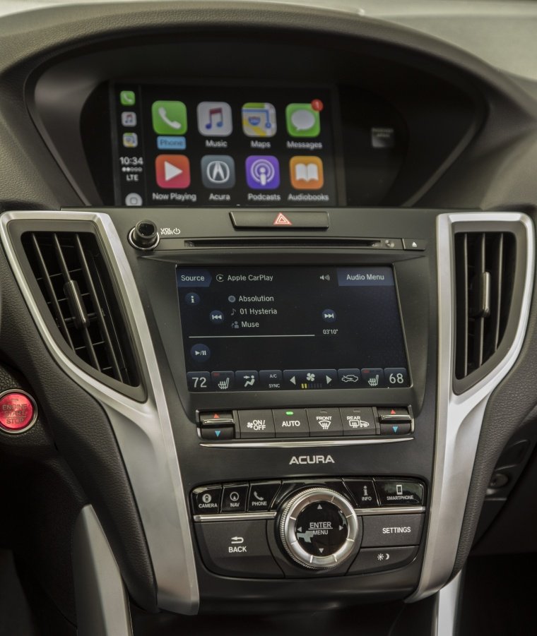 2018 Acura TLX Sedan Center STack Picture