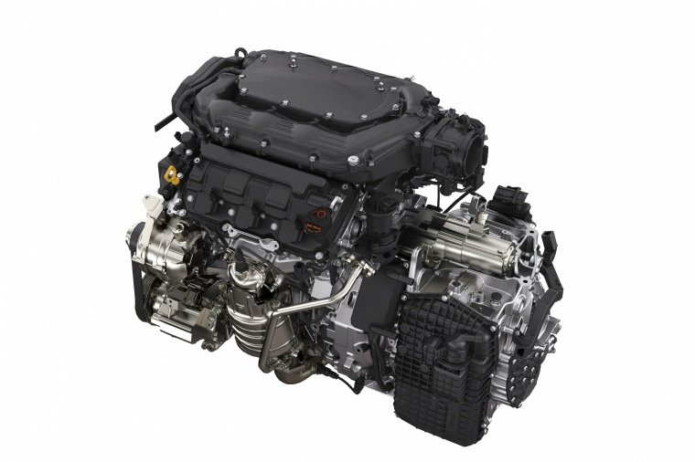 2018 Acura TLX A-Spec Sedan 3.5L 6-cylinder Engine Picture
