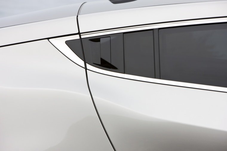 2012 Acura ZDX Hidden Rear Door Handle Picture