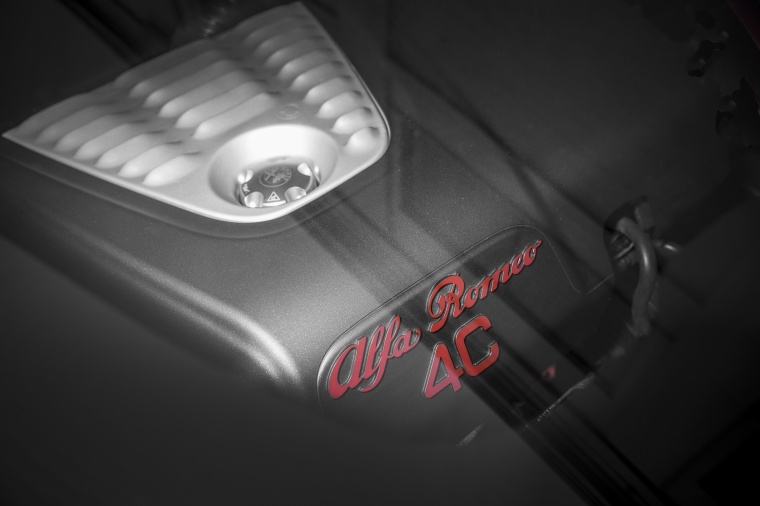 2017 Alfa Romeo 4C Coupe 1.7-liter 4-cylinder turbocharged Engine Picture