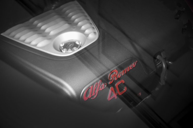 2018 Alfa Romeo 4C Coupe 1.7-liter 4-cylinder turbocharged Engine Picture