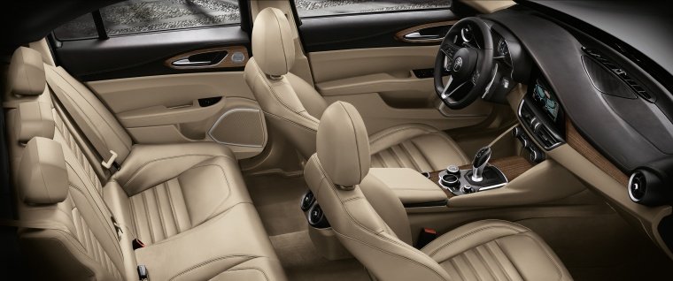 2017 Alfa Romeo Giulia Interior Picture