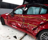 2018 Alfa Romeo Giulia IIHS Side Impact Crash Test Picture