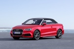 Picture of 2017 Audi A3 2.0T quattro S-Line Convertible with top closed in Tango Red Metallic