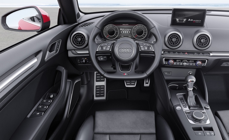 2018 Audi A3 2.0T quattro S-Line Convertible Cockpit Picture