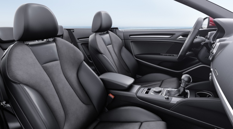 2018 Audi A3 2.0T quattro S-Line Convertible Front Seats Picture