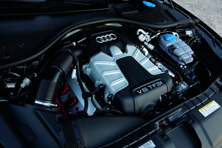 2012 Audi A7 Sportback 3.0-liter supercharged V6 Engine Picture