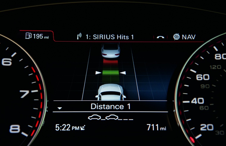 2014 Audi A7 Sportback 3.0T Premium Gauges Picture