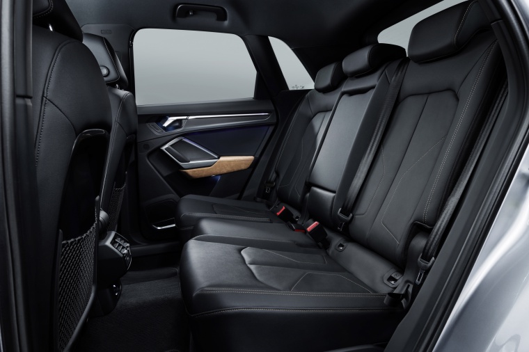 2020 Audi Q3 45 quattro Rear Seats Picture