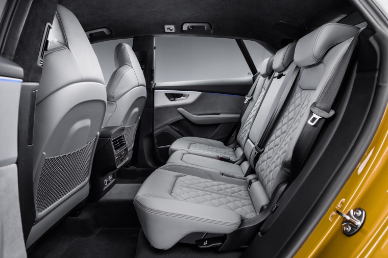 2019 Audi Q8 Premium 55 TFSI quattro Rear Seats Picture