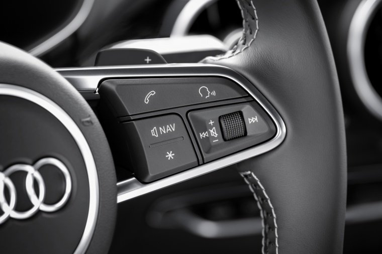 2016 Audi TTS Coupe Steering-Wheel Controls Picture