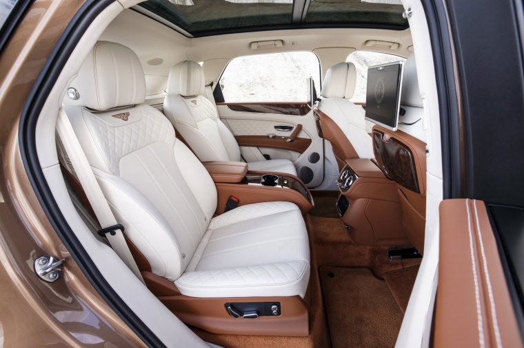 2018 Bentley Bentayga Rear Seats Picture