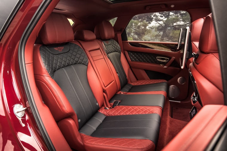 2018 Bentley Bentayga Rear Seats Picture