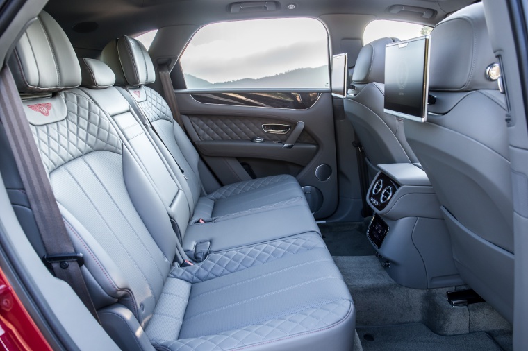 2019 Bentley Bentayga Rear Seats Picture