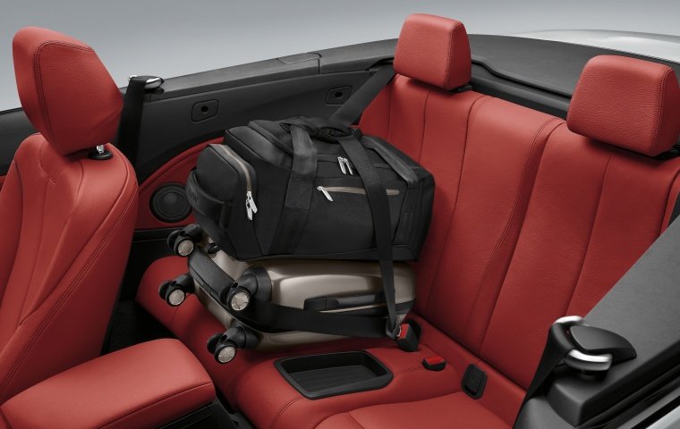 2015 BMW 228i Convertible Rear Seats Picture