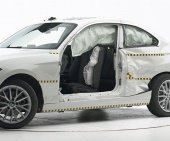 2015 BMW 2-Series Coupe IIHS Side Impact Crash Test Picture