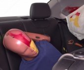 2015 BMW 2-Series Coupe IIHS Side Impact Crash Test Picture