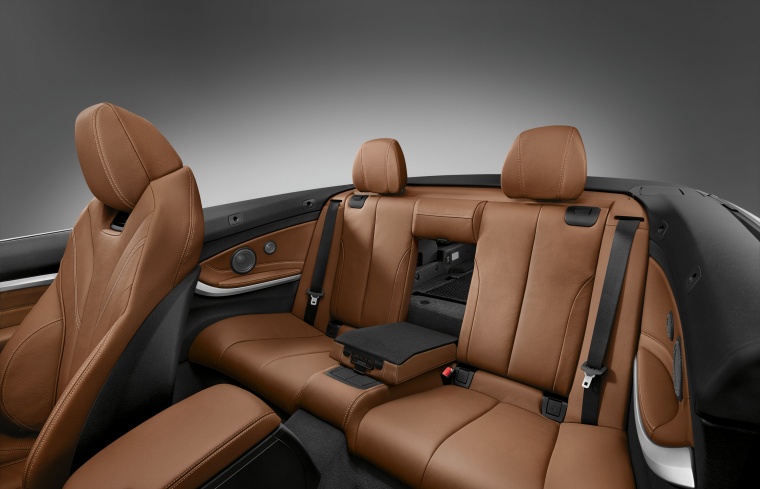 2014 BMW 428i Convertible Rear Seats Picture