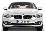 Picture of 2014 BMW 428i Convertible with top closed in Mineral White Metallic