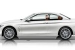 Picture of 2014 BMW 428i Convertible with top closed in Mineral White Metallic
