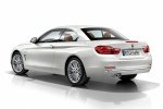 Picture of 2014 BMW 428i Convertible with top closed in Mineral White Metallic